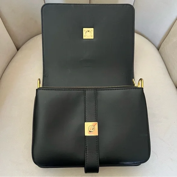 Louis Vuitton Black Calfskin Rendez-Vous Adjustable Shoulder Strap Bag AuthPurse - Picture 10 of 15